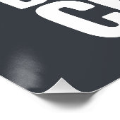 Funny Dirt Bike Dad Humor Cooler Motocross Father  ポスター (コーナー)