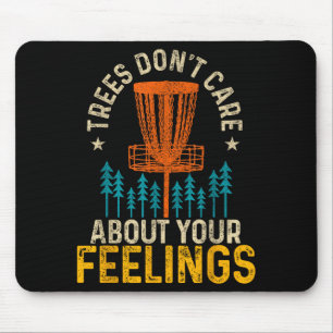 Funny Disc Golf Apparel Co. ディスクゴルフの木は マウスパッド