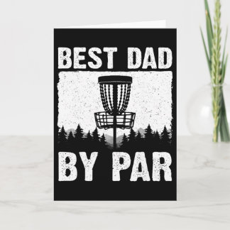 Funny Disc Golf Art For Men Dad Disc Golf Player D カード