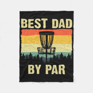 Funny Disc Golf Art For Men Dad Disc Golf Player D フリースブランケット