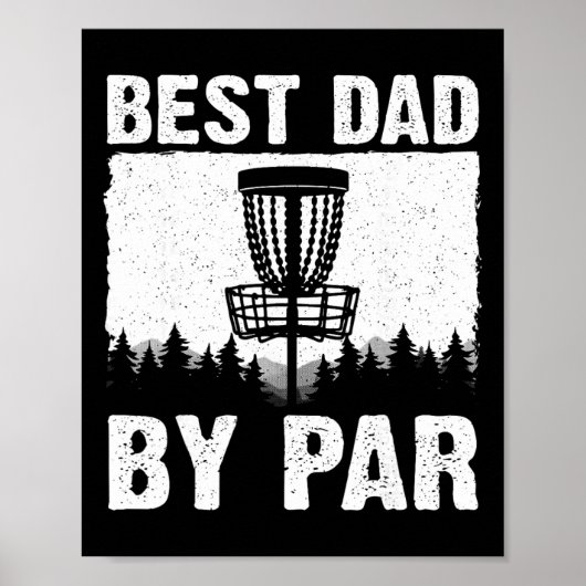 Funny Disc Golf Art For Men Dad Disc Golf Player D ポスター (正面)