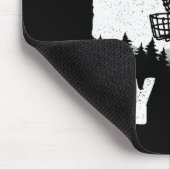 Funny Disc Golf Art For Men Dad Disc Golf Player D マウスパッド (コーナー)