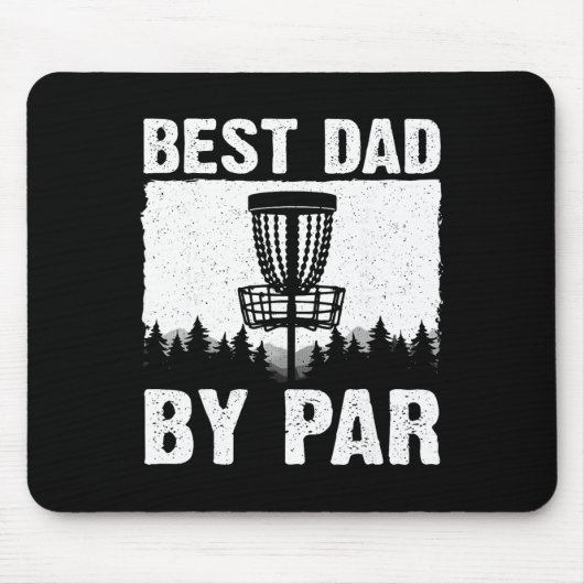 Funny Disc Golf Art For Men Dad Disc Golf Player D マウスパッド (正面)