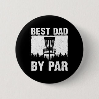 Funny Disc Golf Art For Men Dad Disc Golf Player D 缶バッジ