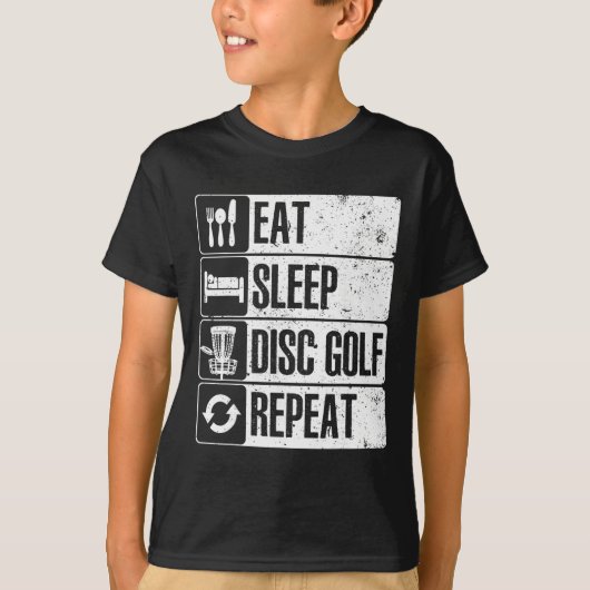 Funny Disc Golf Art For Men Women Golf Player Disc Tシャツ (正面)