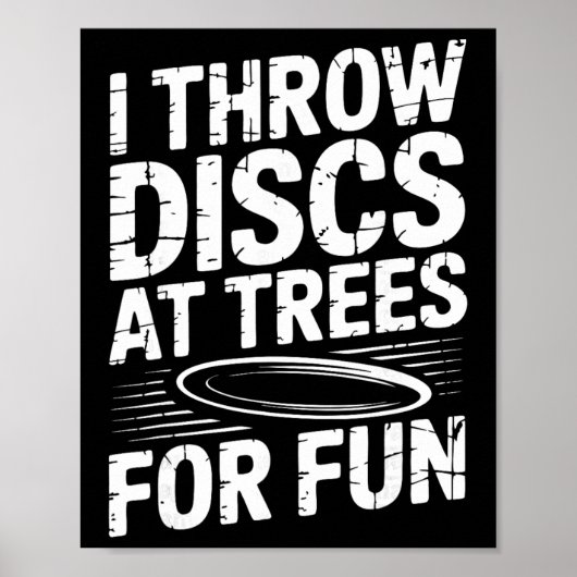 Funny Disc Golf Course  ポスター (正面)