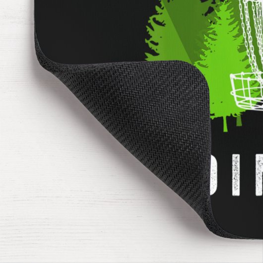 Funny Disc Golf Gift Chains Are Calling And I Must マウスパッド (コーナー)