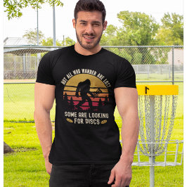 Funny Disc Golf Sasquatch Tシャツ