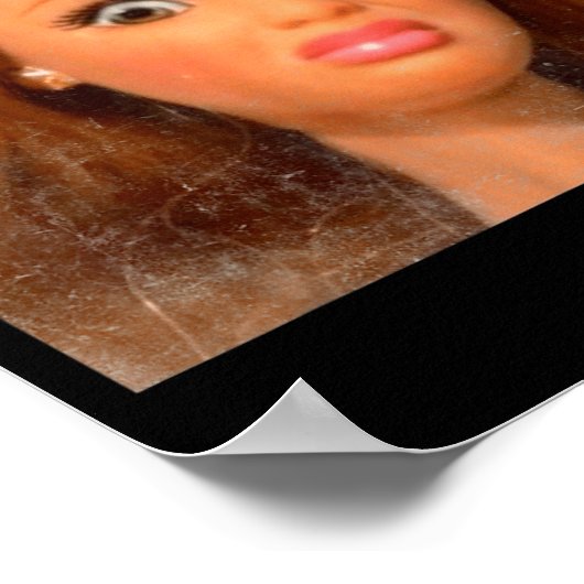 Funny Disgusting Doll Face Meme  ポスター (角)