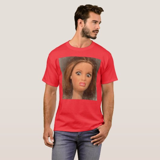 Funny Disgusting Doll face Meme friends Tシャツ (正面フル)