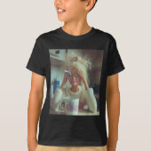 Funny Disgusting Doll Face Meme Smoking Sad Sarcas Tシャツ (正面)