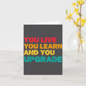 Funny Divorce Break Up Men Women Party Quote Ex Hu カード (黄色い花)