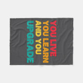 Funny Divorce Break Up Men Women Party Quote Ex Hu フリースブランケット (正面(横))