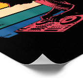 Funny Dj Art Men Women Music Producer Disc Jockey ポスター (角)