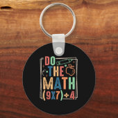 Funny Do The Math 67 Meme Six Seven Boy Girl Teach キーホルダー (正面)