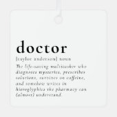 Funny Doctor メタルオーナメント (正面)