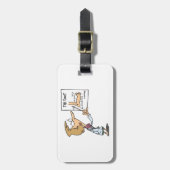 Funny Doctor Teaching Foot Anatomy ラゲッジタグ (正面縦)