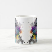 Funny dog コーヒーマグカップ (中央)