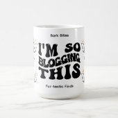 funny dog コーヒーマグカップ (中央)