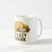 Funny dog コーヒーマグカップ (正面右)