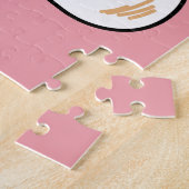 Funny Dog and S’more Design – Kawaii Pet Lover Pun ジグソーパズル (側面)