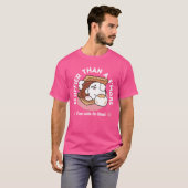 Funny Dog and S’more Design – Kawaii Pet Lover Pun Tシャツ (正面フル)