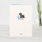Funny Dog Birthday Card カード (裏面)