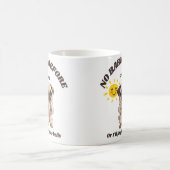 Funny Dog Christmas Mug – No Bark Before Coffe コーヒーマグカップ (中央)