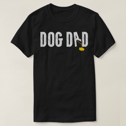 Funny Dog Dad Dog Daddy Tシャツ (デザイン正面)