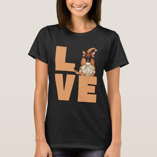 Funny Dog Graphic For Gnome Lover I Love My German Tシャツ (正面)