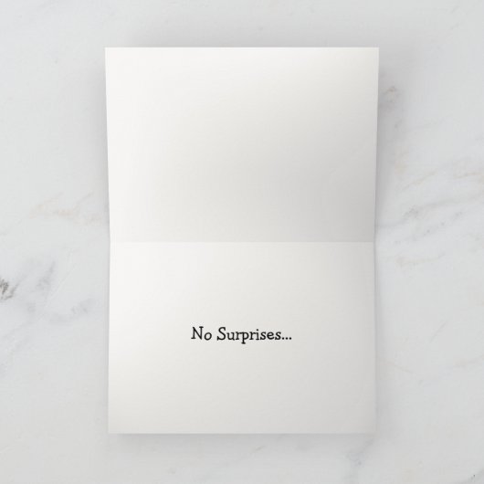 Funny Dog Greeting Card | Who’s a Goodog? カード (内部)