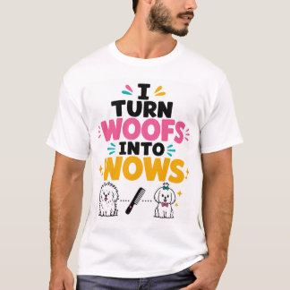 Funny Dog Groomer T-Shirt Tシャツ