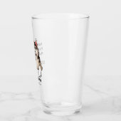 Funny Dog Grroomsmen Proposal Will you be my groom タンブラーグラス (左)