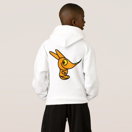 funny dog hoodie funny-dogs (裏面フル)
