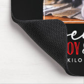 Funny Dog Lover Christmas Photo Cute D  マウスパッド (コーナー)