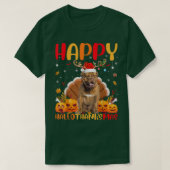 Funny Dog Lover Happy Dogue De Bordeau Dog HelloTh Tシャツ (デザイン正面)