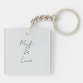 Funny Dog Mom Sayings キーホルダー (裏面)