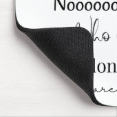 Funny Dog Mom Sayings マウスパッド (コーナー)