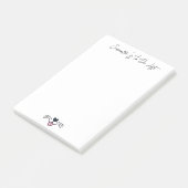 Funny Dog Mom To Do List Cute Desk Personalized ポストイット (アングル)
