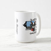 Funny Dog Mug コーヒーマグカップ (正面右)