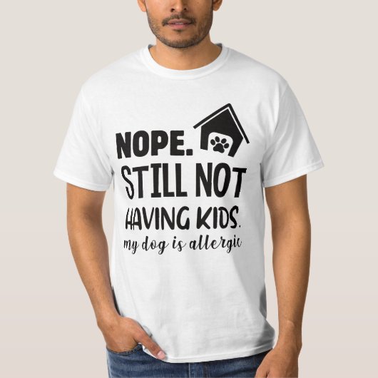 funny dog quote tシャツ (正面)