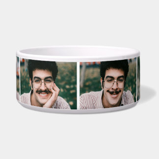 Funny Dogs Cats Dad & Mom 6 Photos Create Your Own ボウル