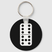 Funny Domino Meme Six Seven Play Strategy Number H キーホルダー (正面)