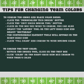 Funny Don’t Fumble Your Drink Football スクエアペーパーコースター