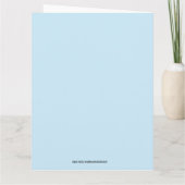 Funny Donald Trump Birthday greeting card  サンキューカード (裏面)