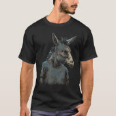 Funny Donkey Face Gift idea for Donkeys Lovers Gra Tシャツ (正面)