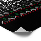 Funny Don't Be Tachy Ems Long Sleeve  ポスター (角)