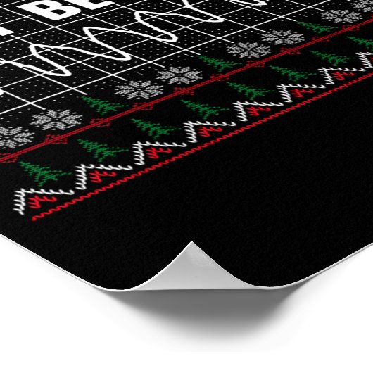 Funny Don't Be Tachy Ems Long Sleeve  ポスター (角)