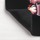 Funny Don't Bother Me Right Meow Cats Cat Coffee M マウスパッド (コーナー)