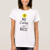 Funny "Don't Buzzz" Bee T-Shirt Tシャツ (正面)